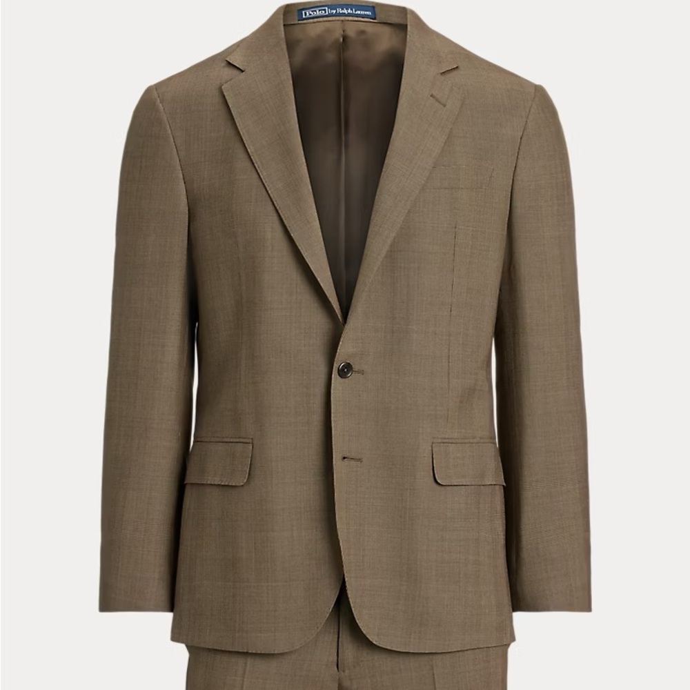 RRL RALPH RALPH LAUREN BLUE LABEL Men's Tan Suit JACKET BLAZER